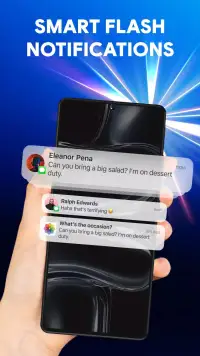 Flashlight : Flash Alert & LED screenshot 2