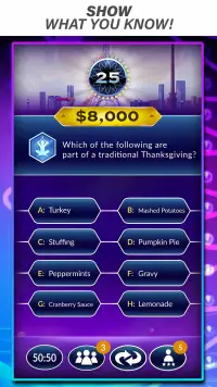 Official Millionaire Game screenshot 1