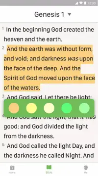 King James Bible screenshot 1