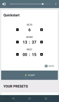 Interval Timer screenshot 2