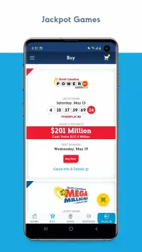NC Lottery Official Mobile App screenshot 2