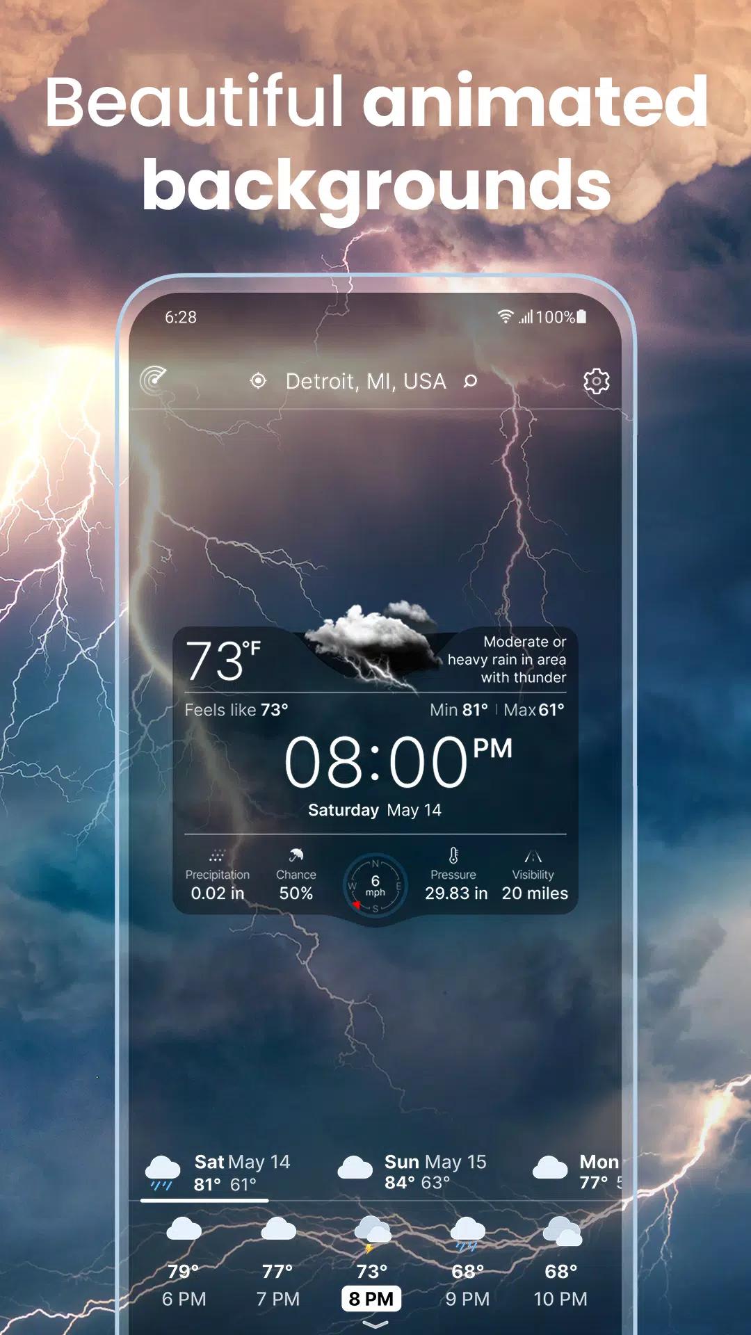 Weather Live° screenshot 3