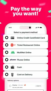 Yemeksepeti screenshot 4