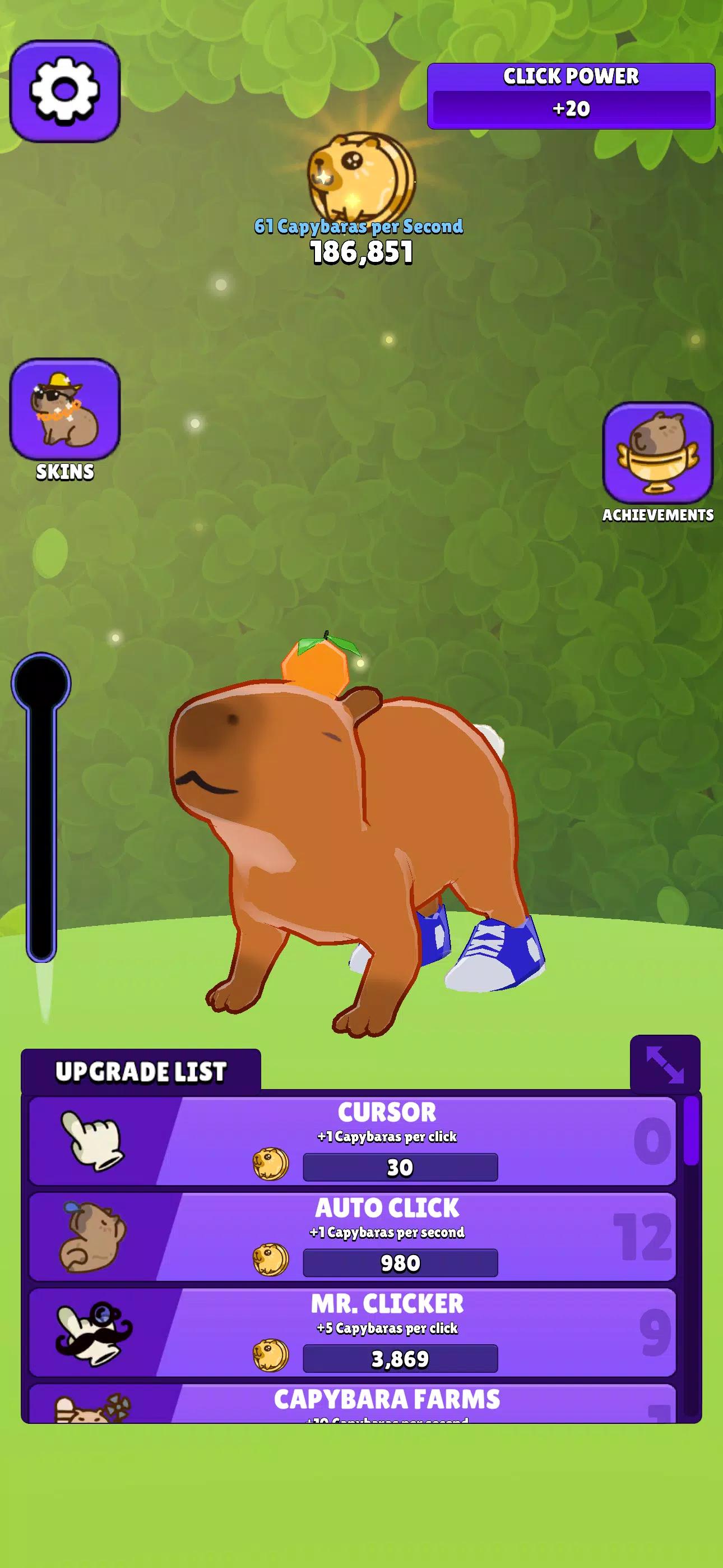 Capybara Clicker 2 screenshot 5