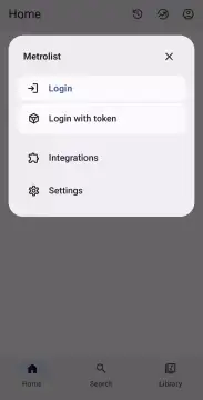 Metrolist screenshot 1