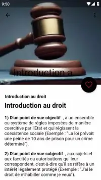Apprendre le Droit Cours screenshot 12