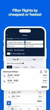 Skyscanner screenshot 3
