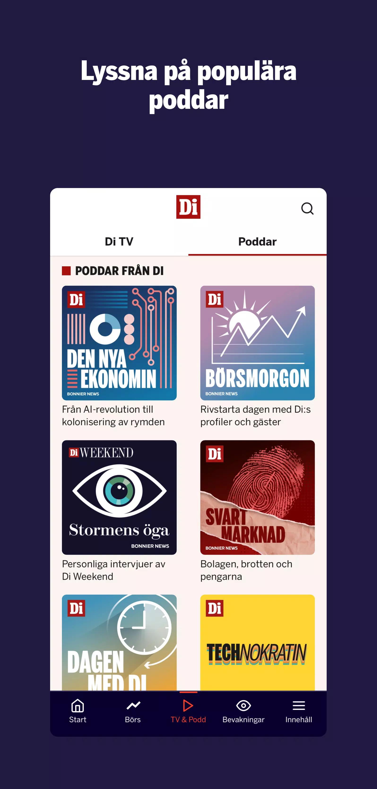 Dagens industri screenshot 5