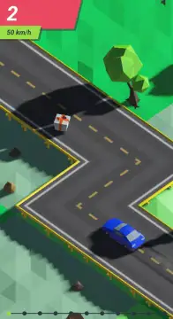 Swerve  Zig - Zag Race screenshot 2