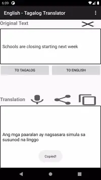 English - Tagalog Translator screenshot 2