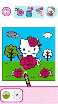 Hello Kitty: Coloring Book screenshot 2