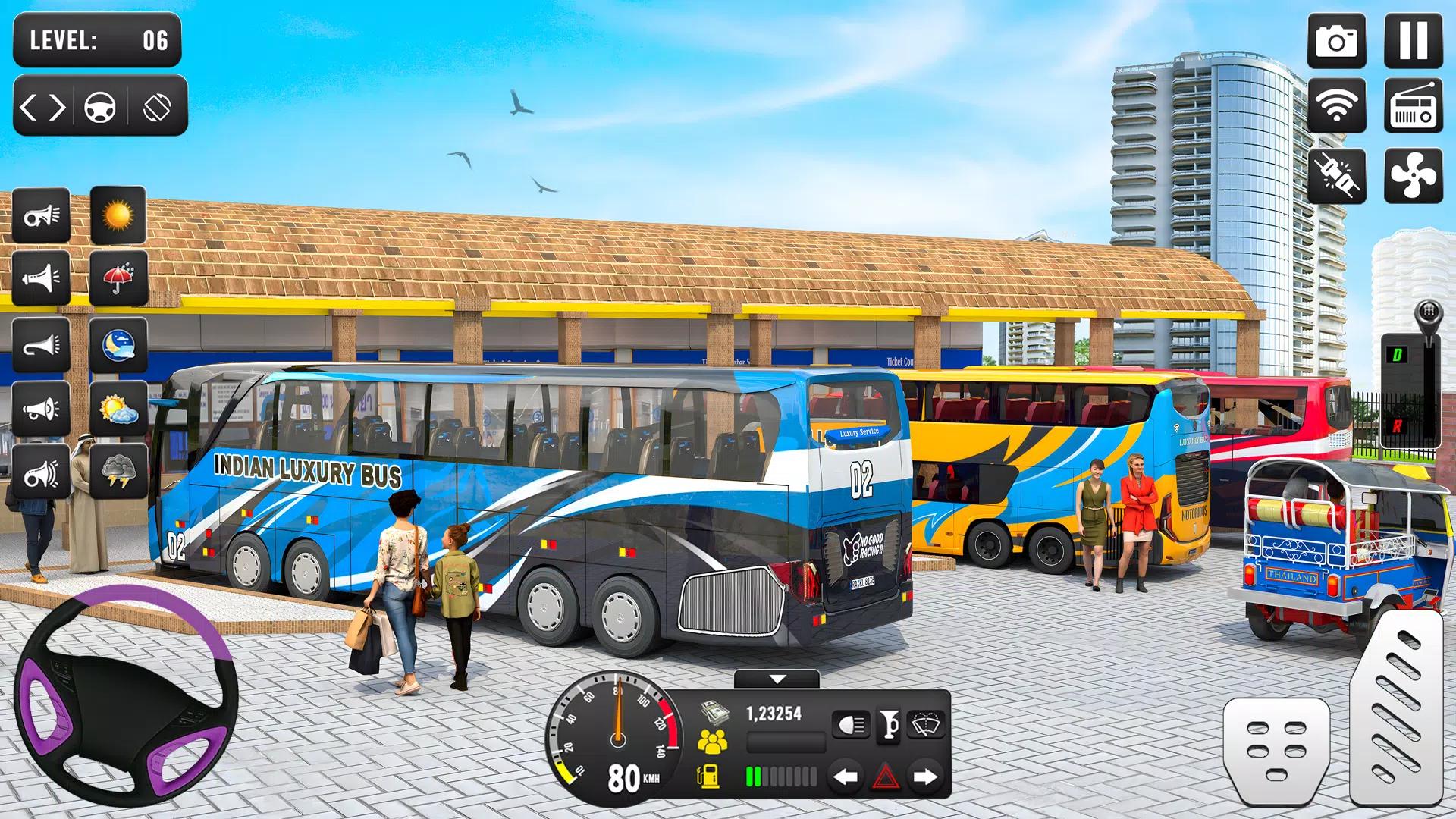 Real Bus Driving Games Sim 3D screenshot 2