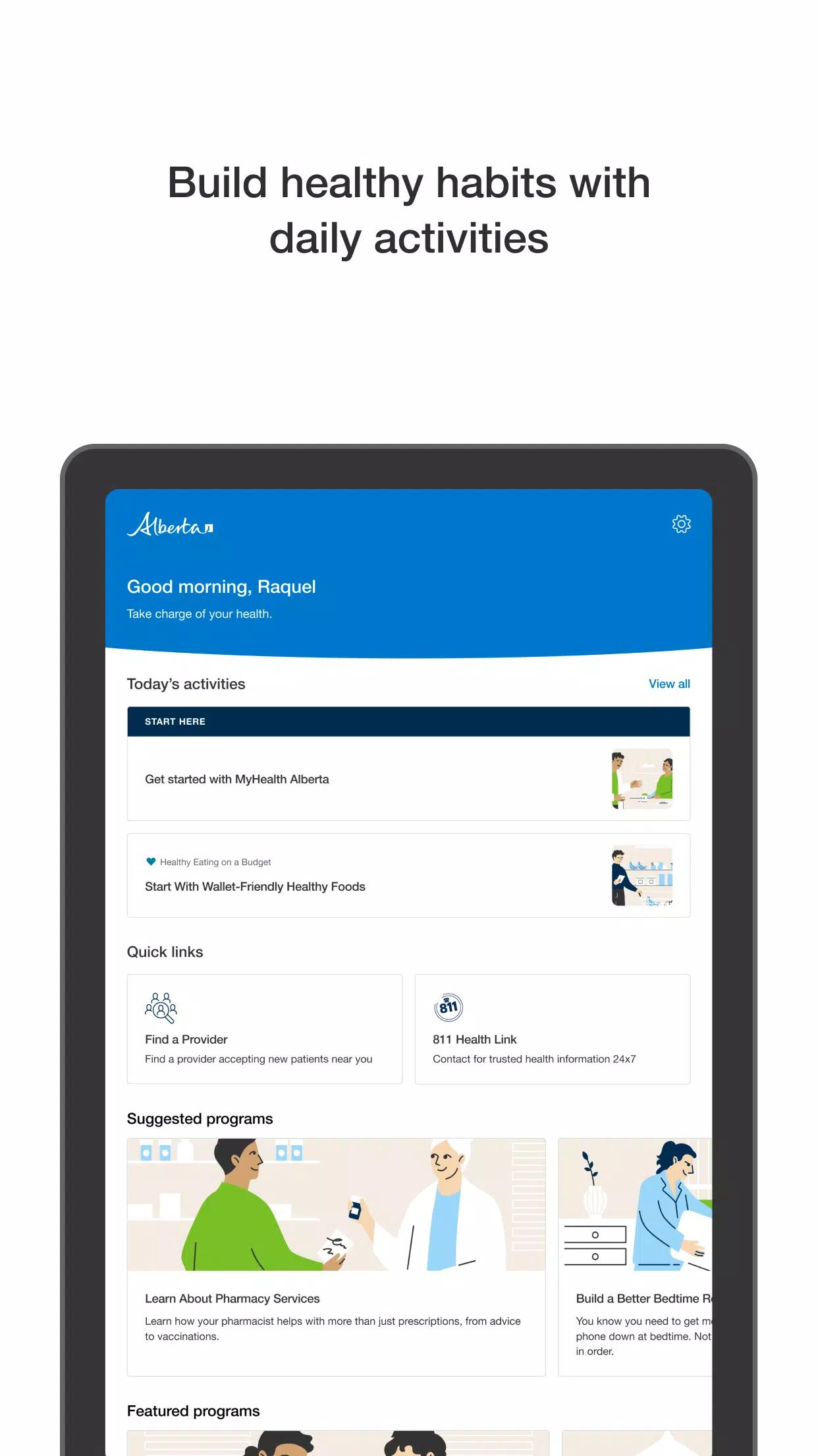MyHealth Alberta screenshot 8