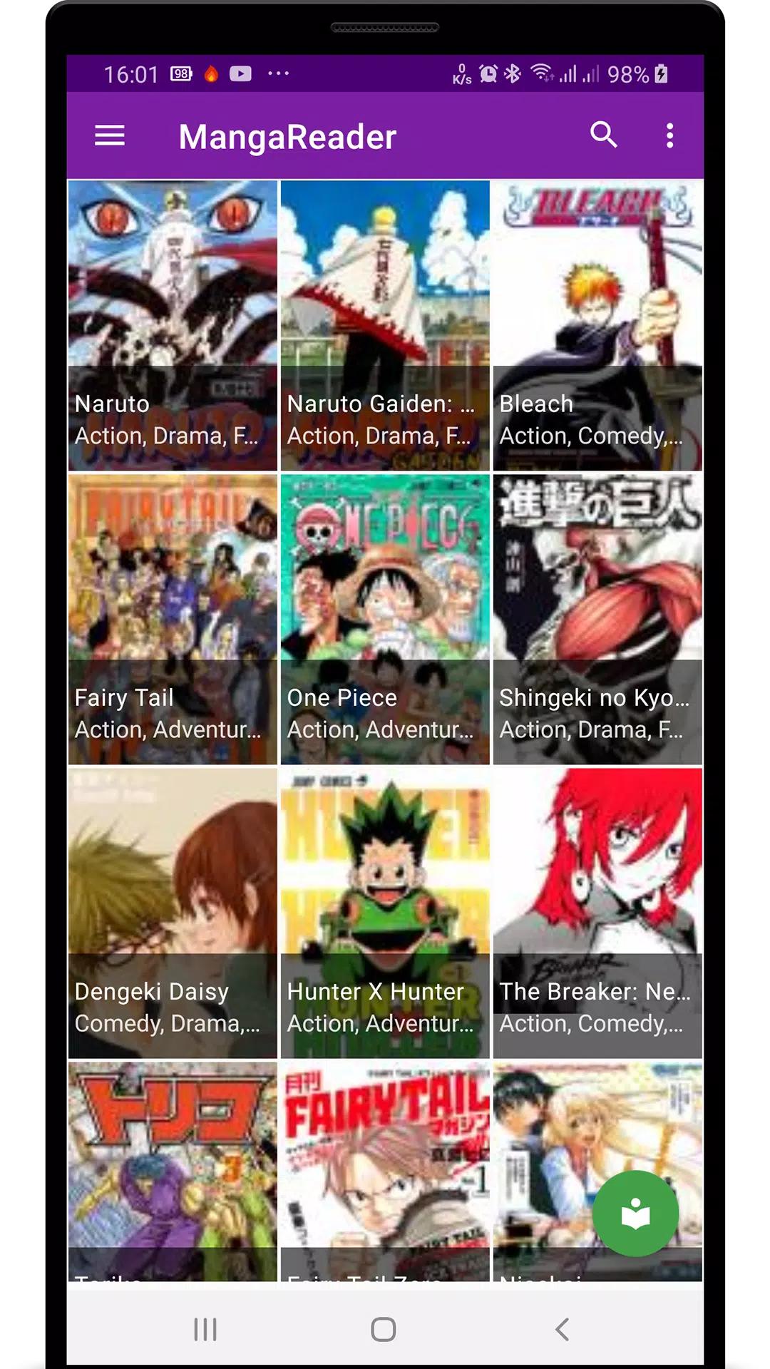 Manga Top screenshot 1