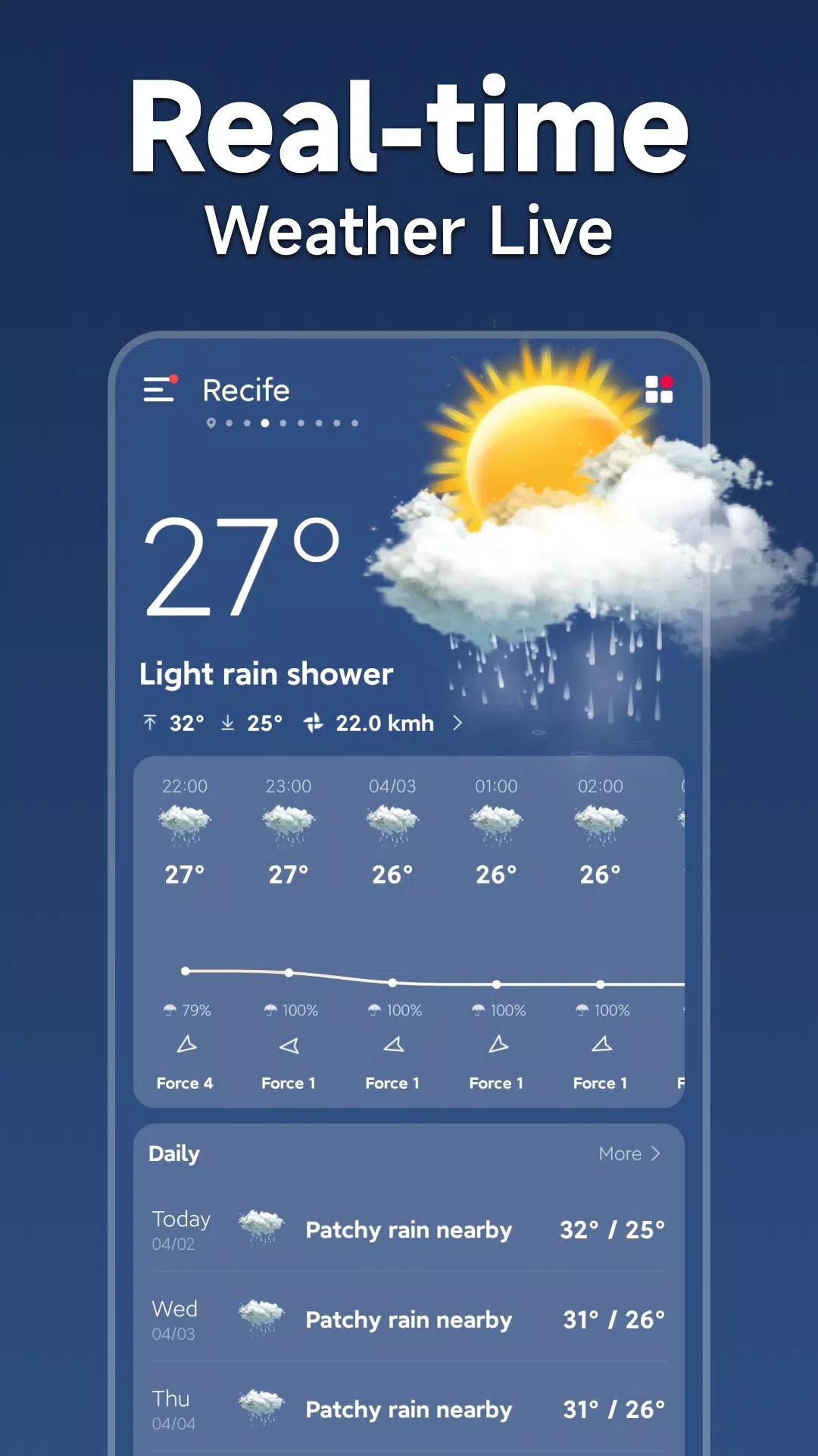 Weather screenshot 1