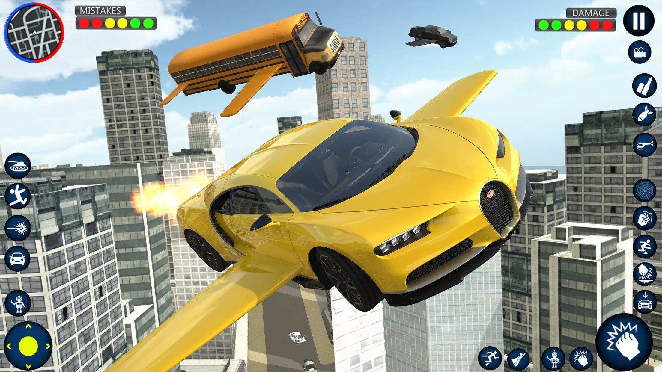 Flying Car Robot Game screenshot 6