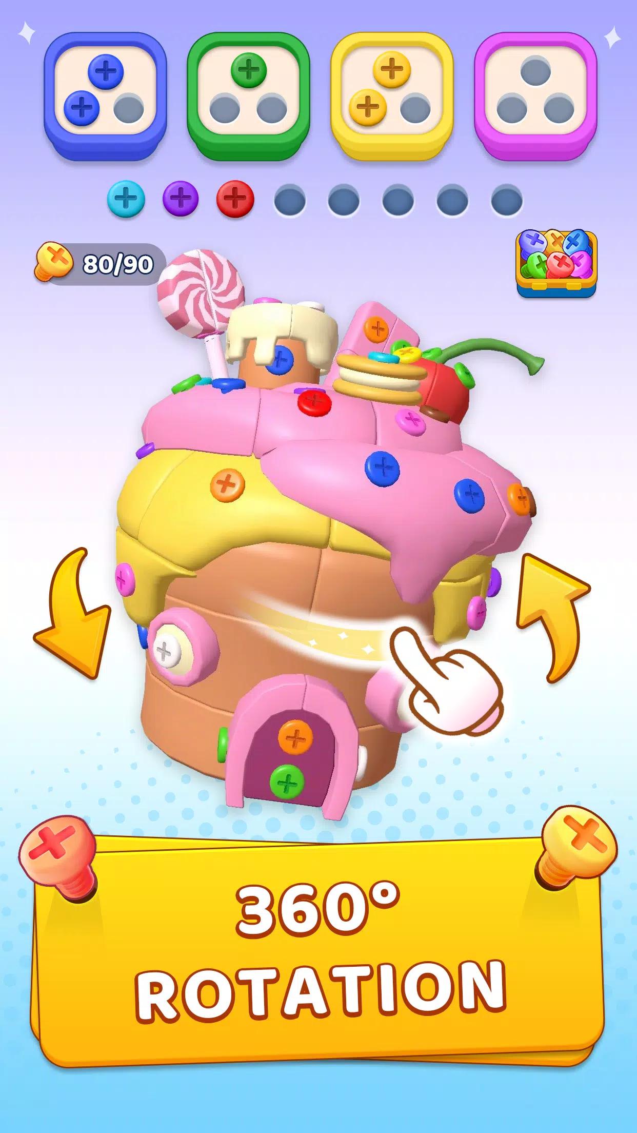 Unscrew Frenzy 3D screenshot 4
