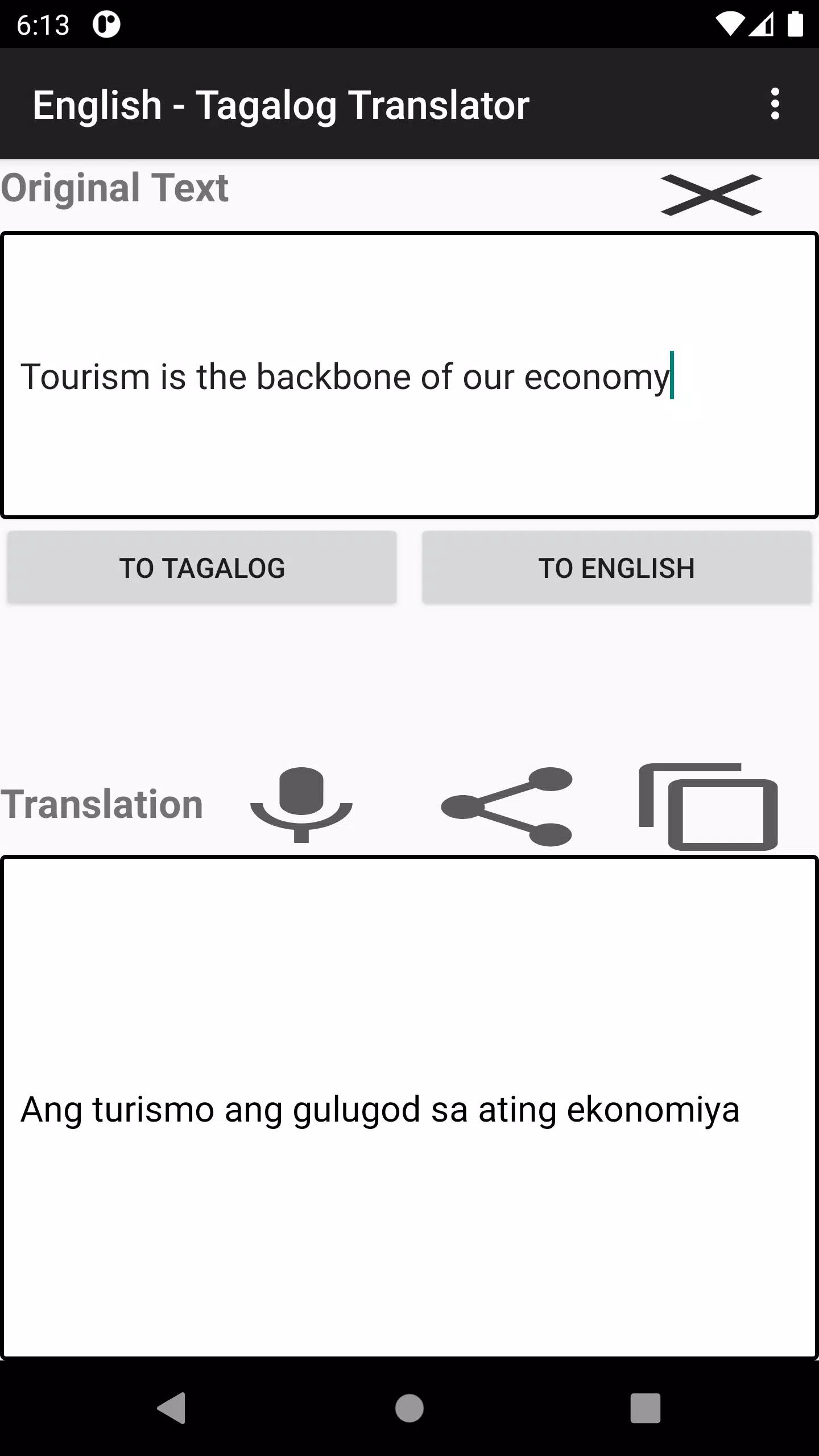 English - Tagalog Translator screenshot 5
