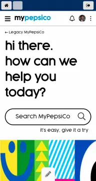 MyPepsiCo screenshot 1