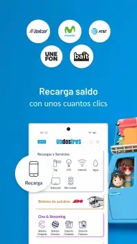 UnDosTres - Recargas y Pagos screenshot 1