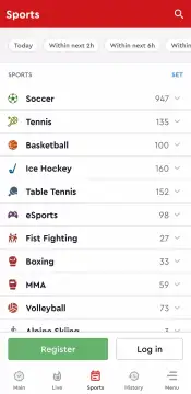 OlympBet screenshot 8