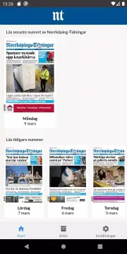 E-tidning NT screenshot 1