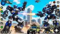 US Police Robot Car Game screenshot 15