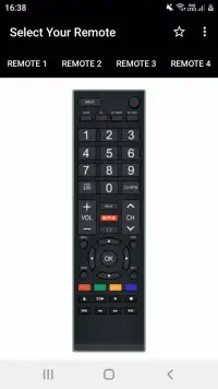 Toshiba TV Remote Controller screenshot 2