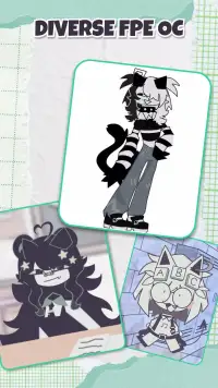 FPE OC Maker: FPE Stickers screenshot 5