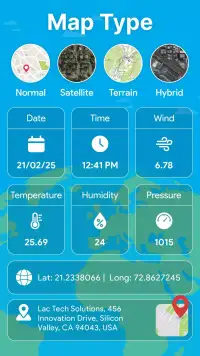 GPS Map Camera - Timestamp screenshot 5