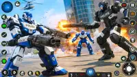 US Police Robot Car Game screenshot 5