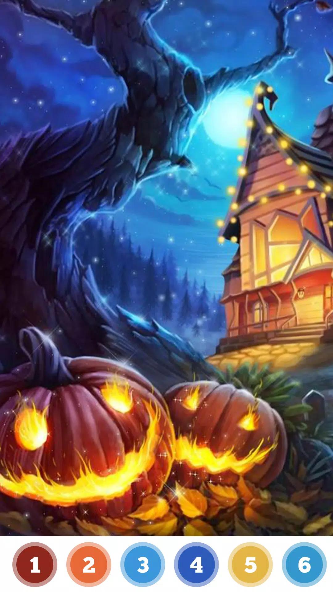 Halloween Coloring Book screenshot 2