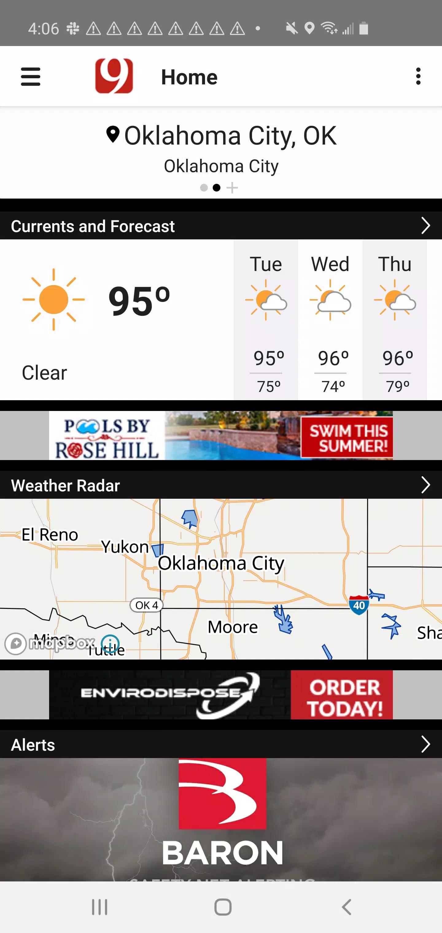 News 9 Weather screenshot 1