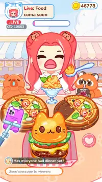 Mukbang ASMR: Idol Livestream screenshot 5