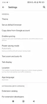 Yandex Browser screenshot 7