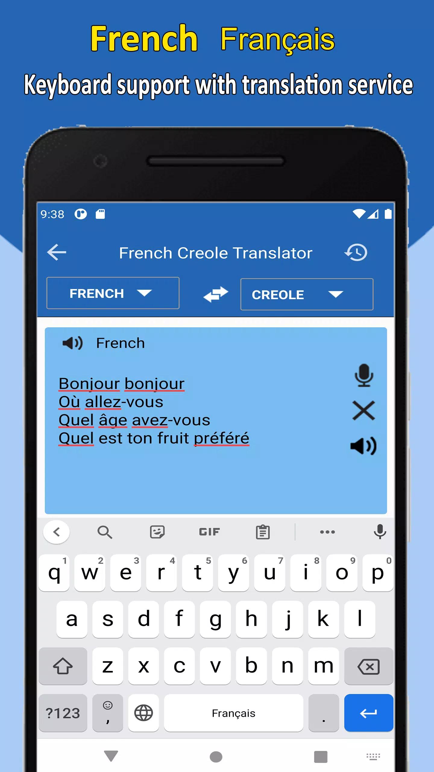 French Creole Translator screenshot 6