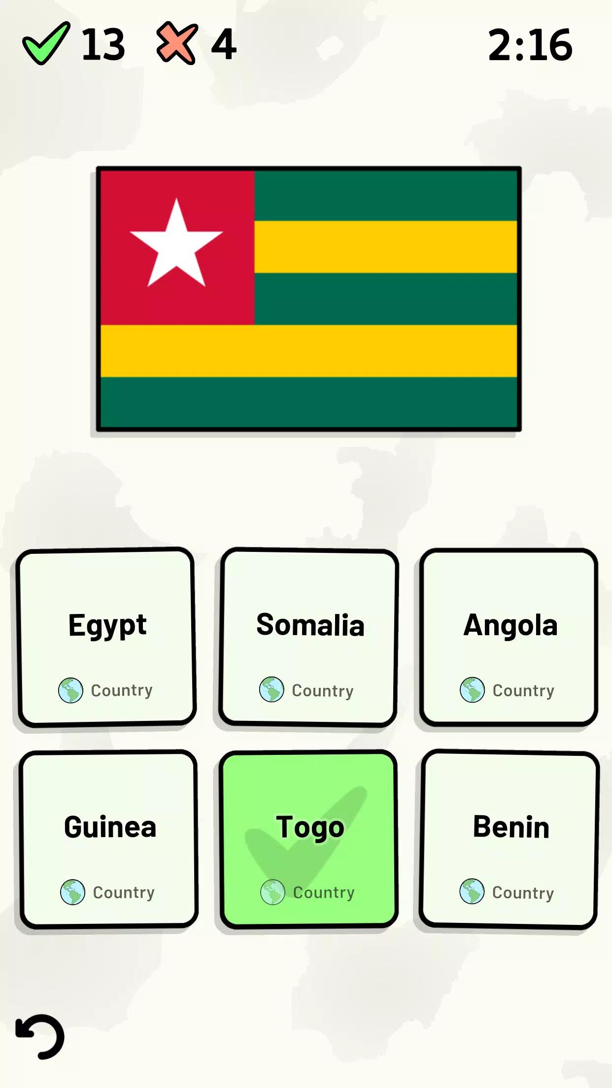 Countries of Africa Quiz screenshot 2