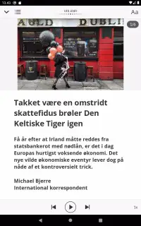 Jyllands-Posten E-avis screenshot 7