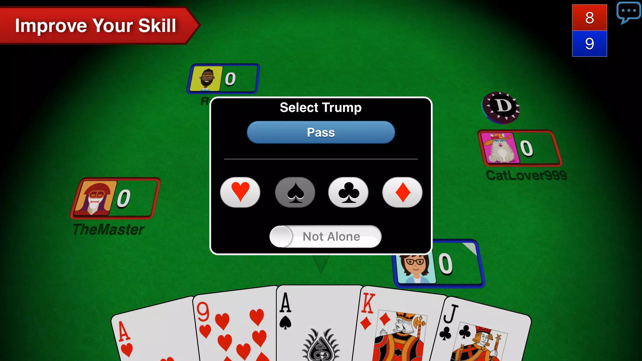 Euchre 3D screenshot 3