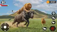 Lion Family Simulator Game screenshot 7