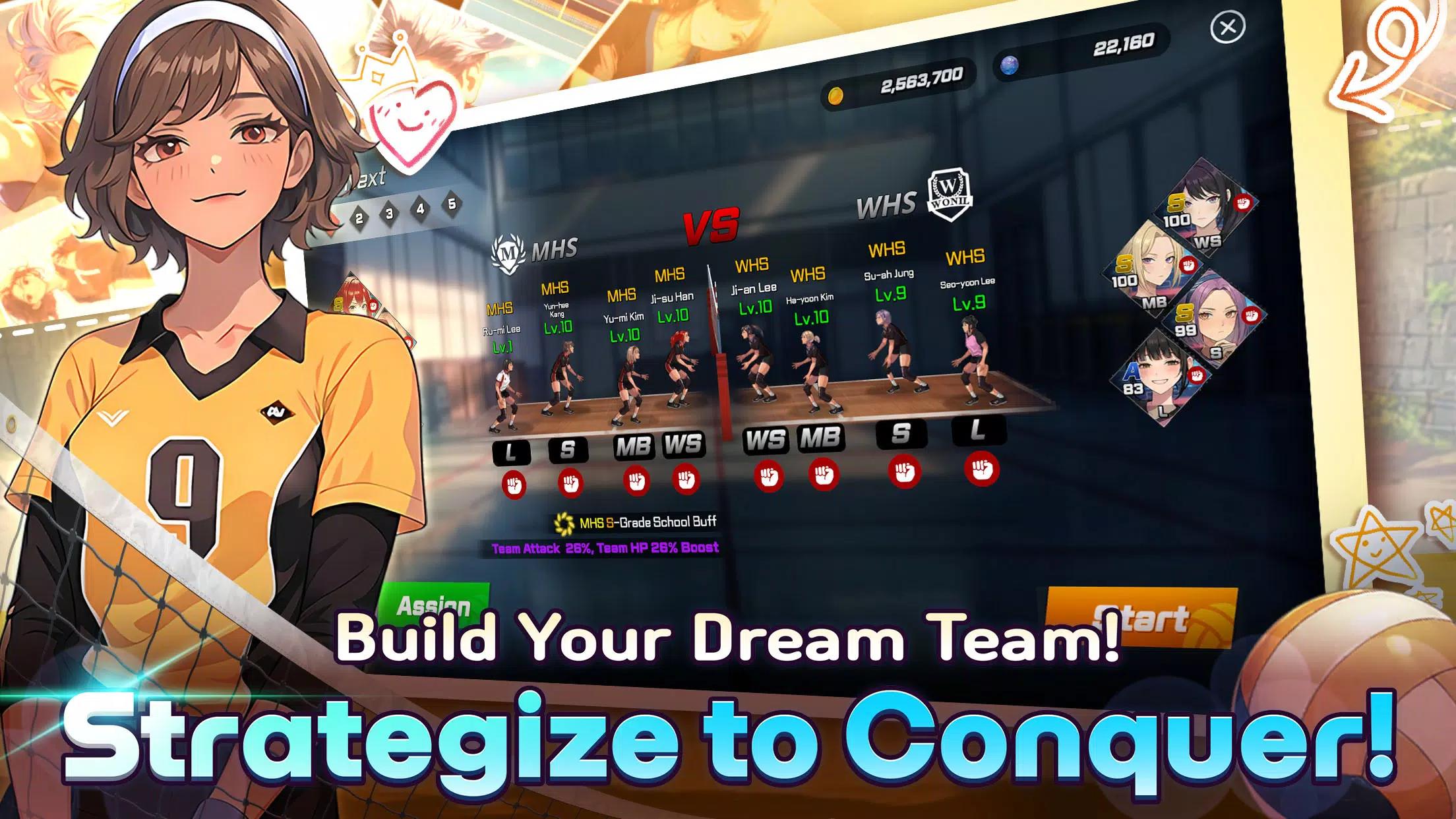 Volley Girls:High School Story screenshot 8