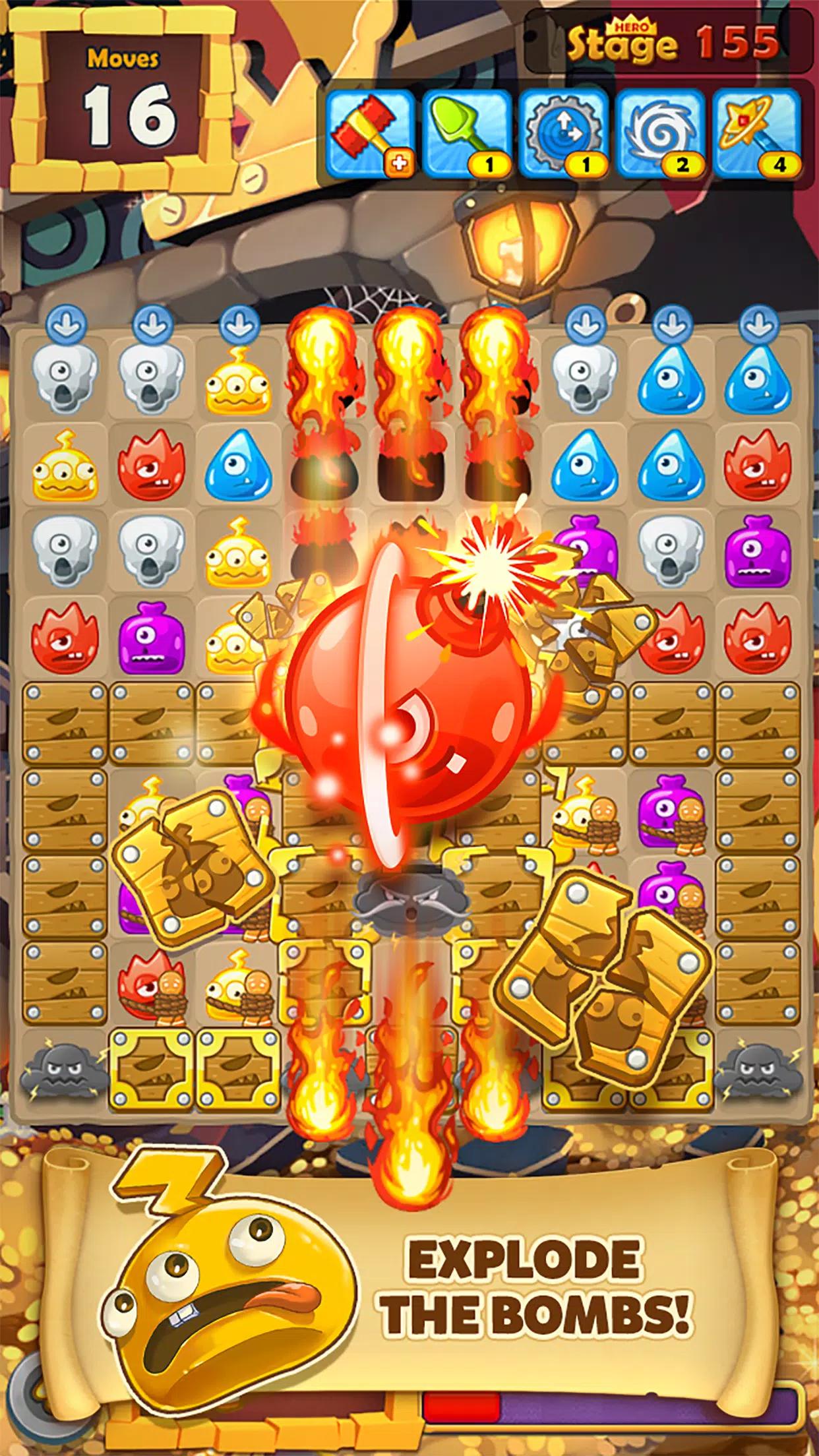 MonsterBusters: Match 3 Puzzle screenshot 2