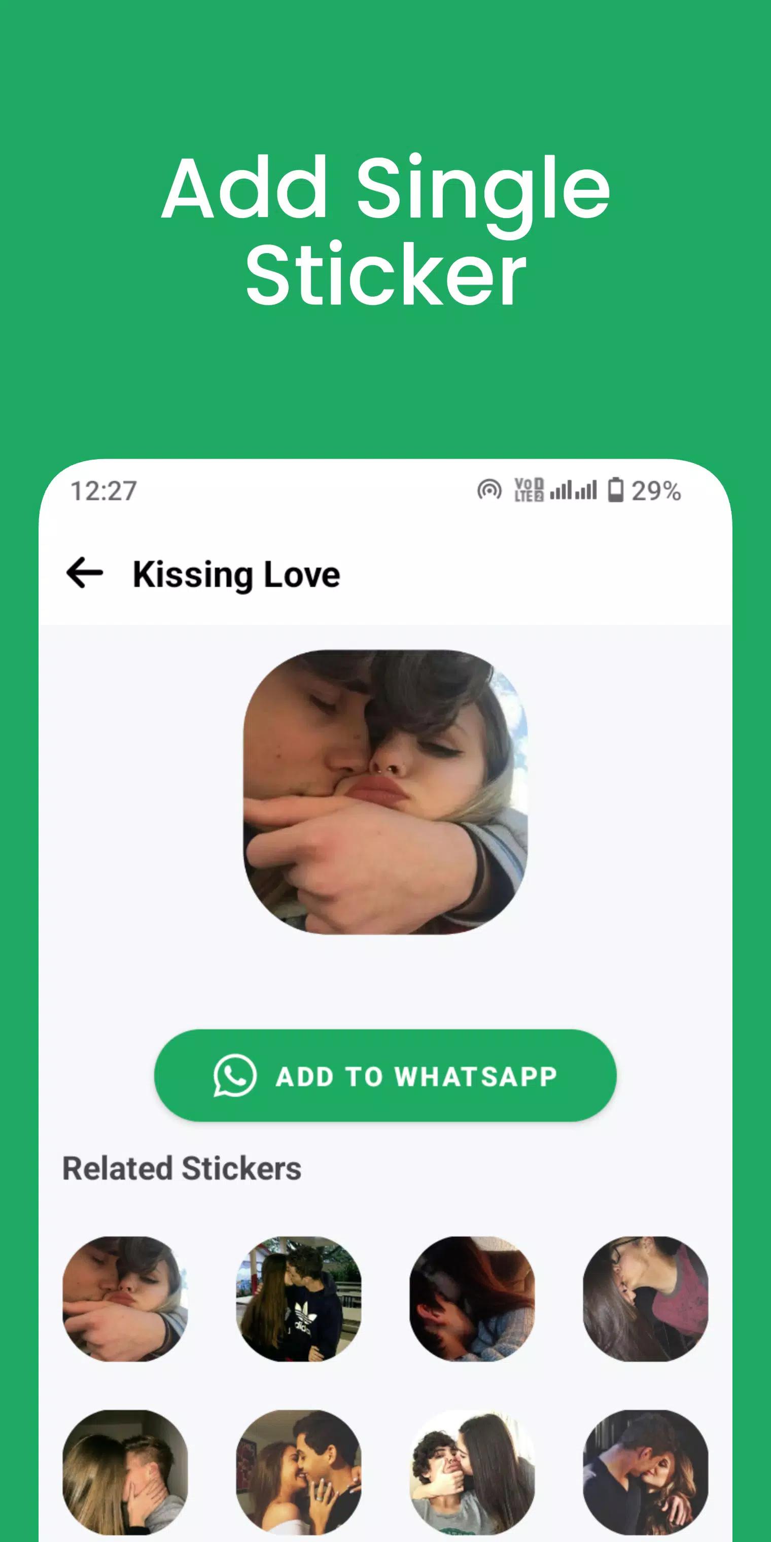 Romantic Stickers screenshot 6