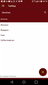 TaskApp screenshot 2