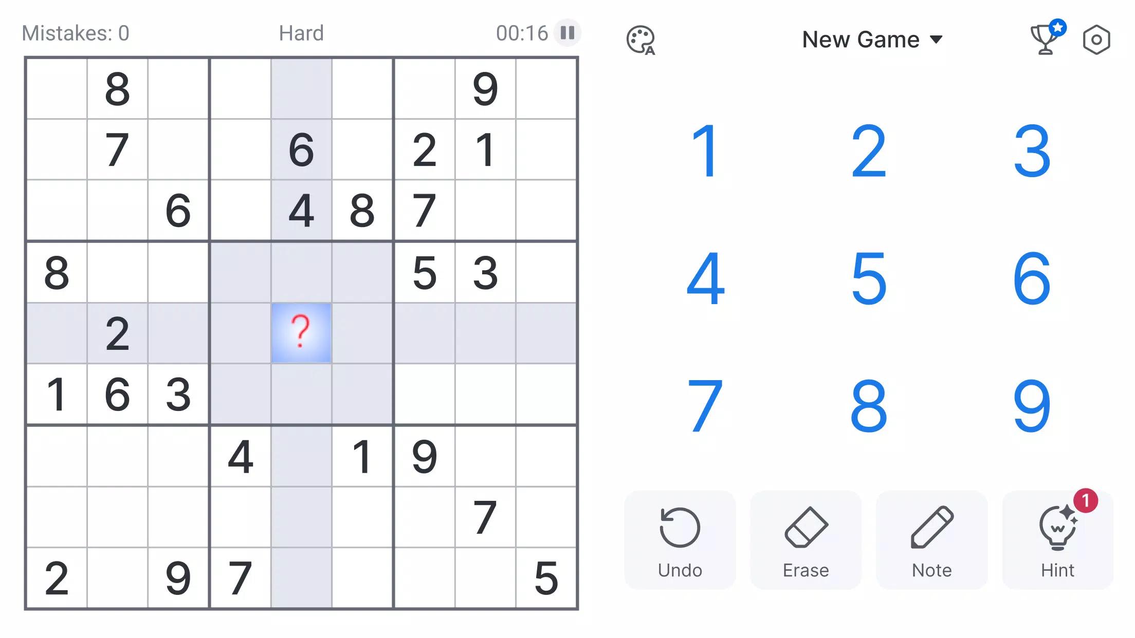 Sudoku screenshot 6