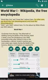 @Voice: Text to Speech Reader screenshot 4