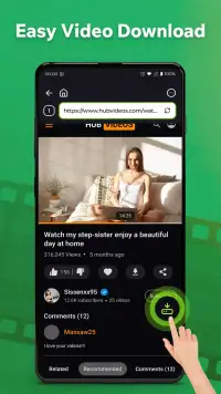 HD Video & Movie Downloader screenshot 1
