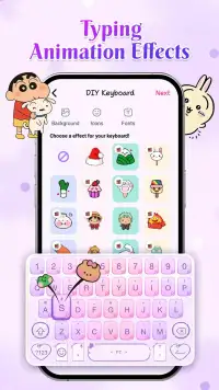 Cute Keyboard: Theme Launcher screenshot 10