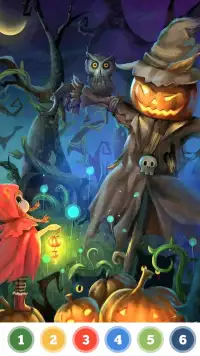 Halloween Coloring Book screenshot 1