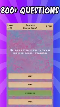 Friends Trivia Quiz screenshot 1